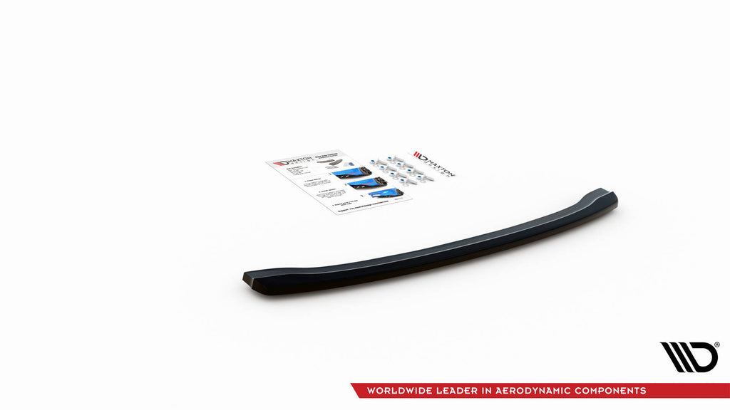 Maxton Design Heckansatz BMW 5er Limousine G30 schwarz Hochglanz für BMW 5er G30-G31