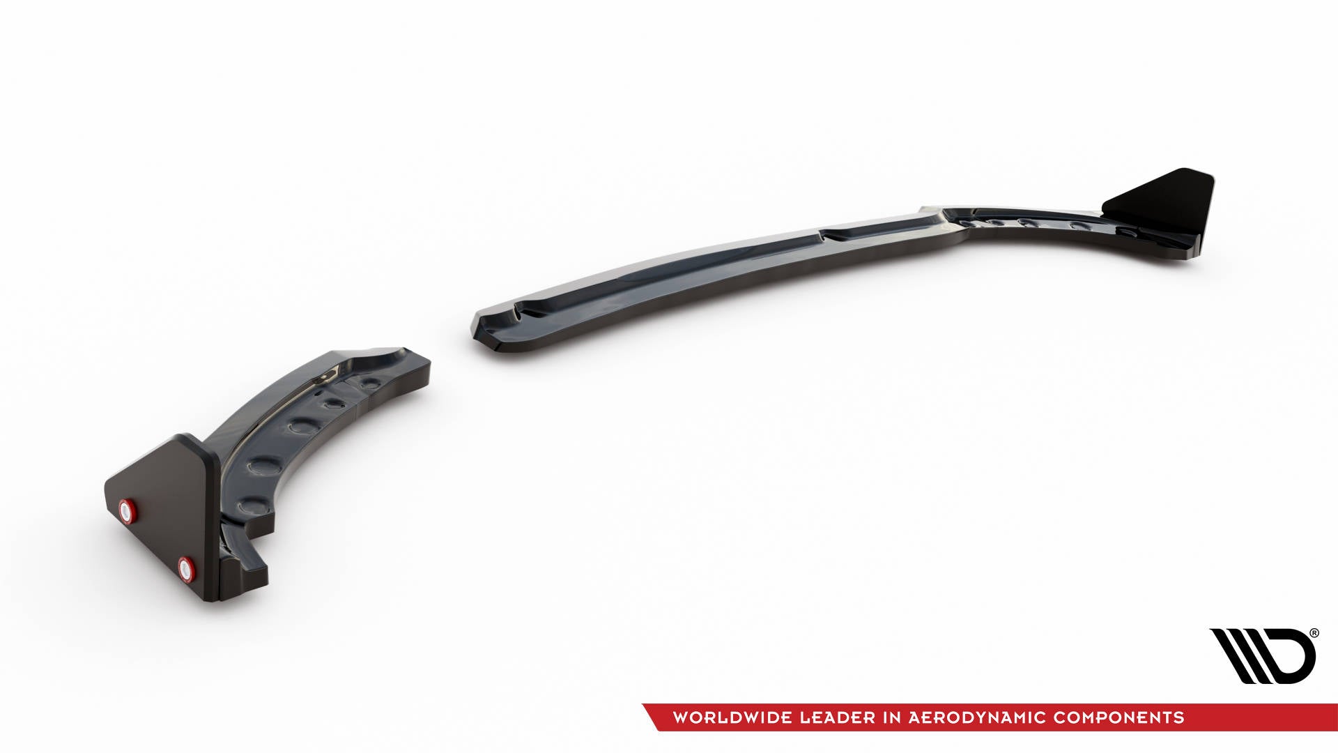 Maxton Design Heck Ansatz Flaps Diffusor V.1 + Flaps passend für Peugeot 208 GT Mk2
