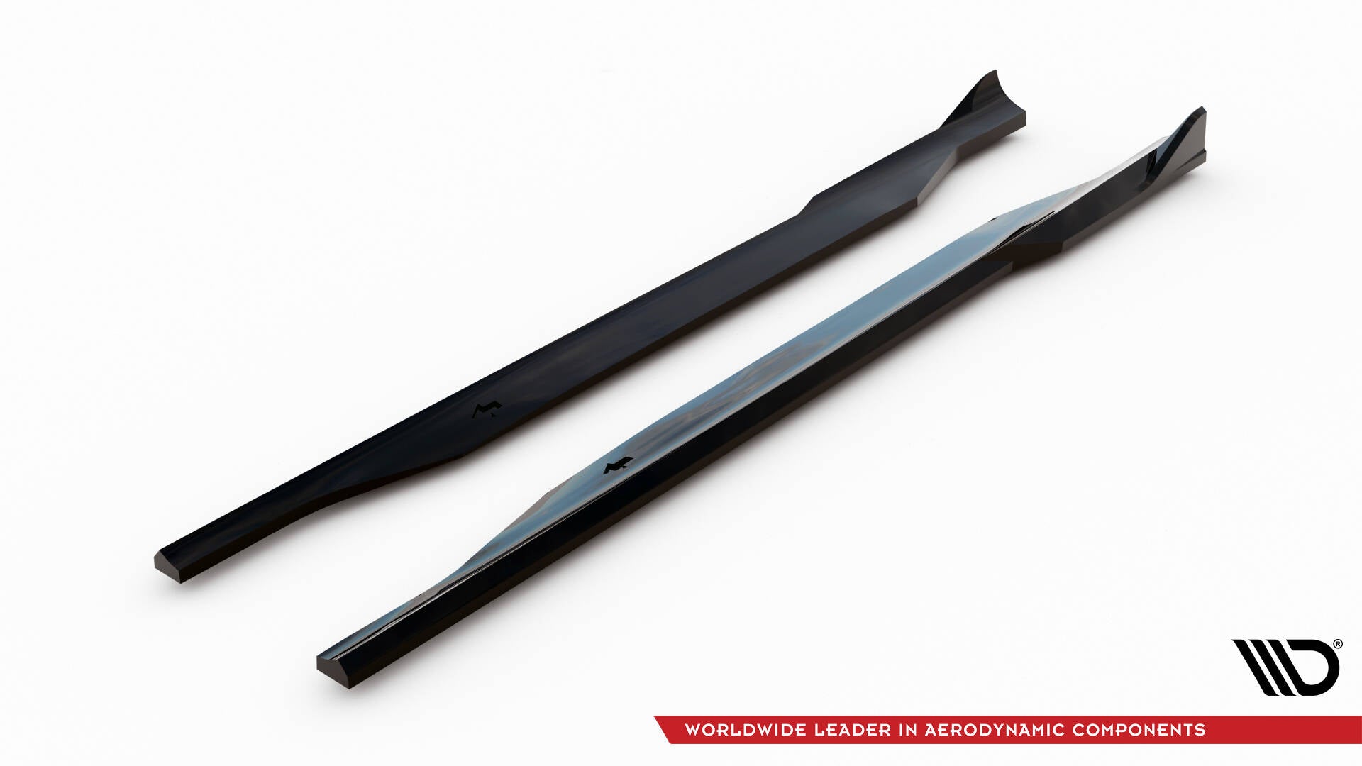 Maxton Design Street+ Seitenschweller Leisten passend für Audi TT 8J schwarz Hochglanz