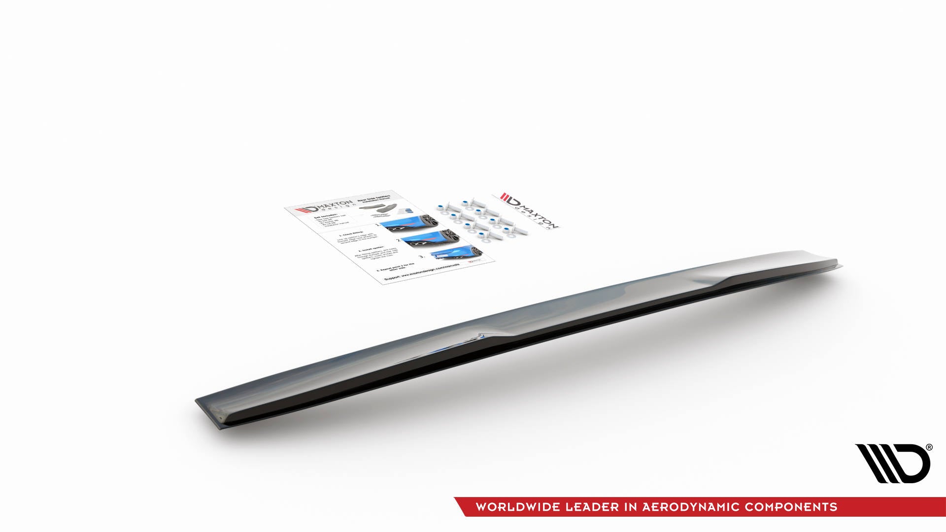 Maxton Design Heckscheiben Spoiler passend für Skoda Octavia Liftback Mk4 schwarz Hochglanz