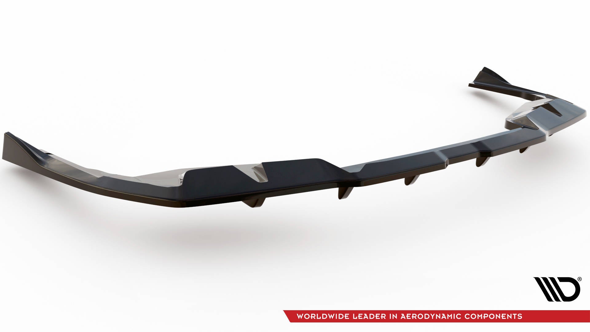 Maxton Design Street+ Mittlerer Diffusor RACE V.2 passend für BMW i4 M-Paket G26 schwarz Hochglanz