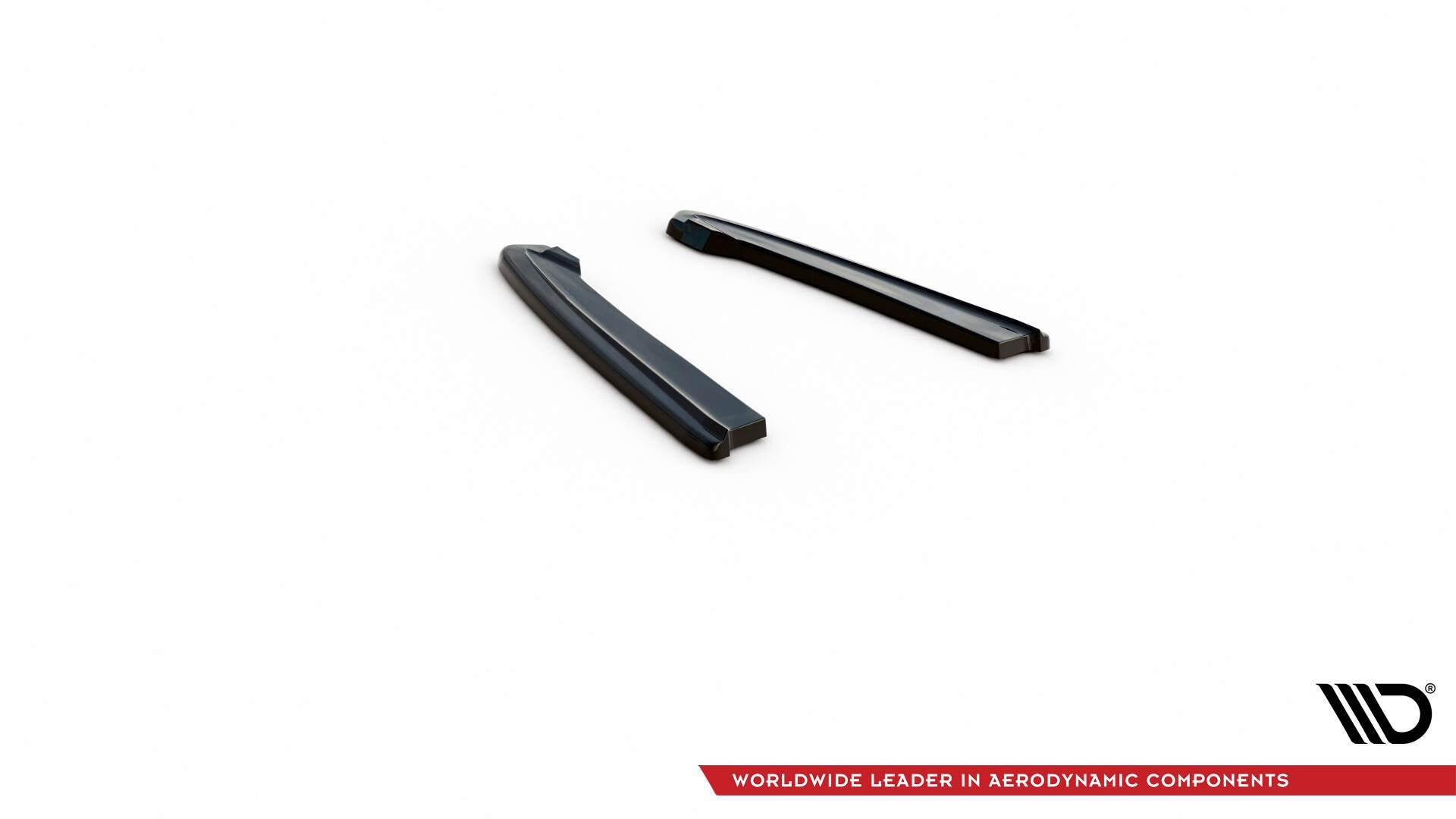 Maxton Design Heck Ansatz Flaps Diffusor passend für Audi RS4 B9 / B9 Facelift schwarz Hochglanz