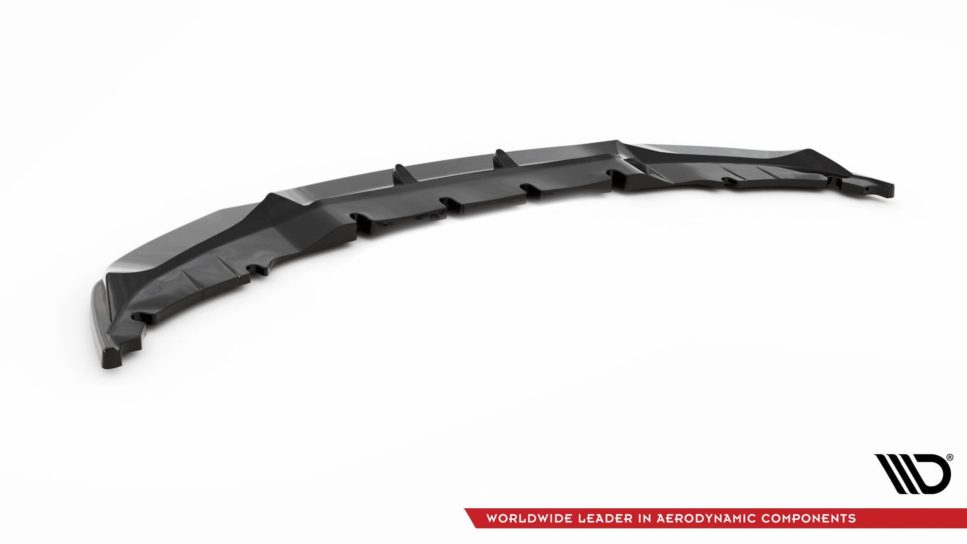 Maxton Design Street+ Spoilerlippe Front Ansatz passend für BMW 5er GT M-Paket F07 schwarz Hochglanz