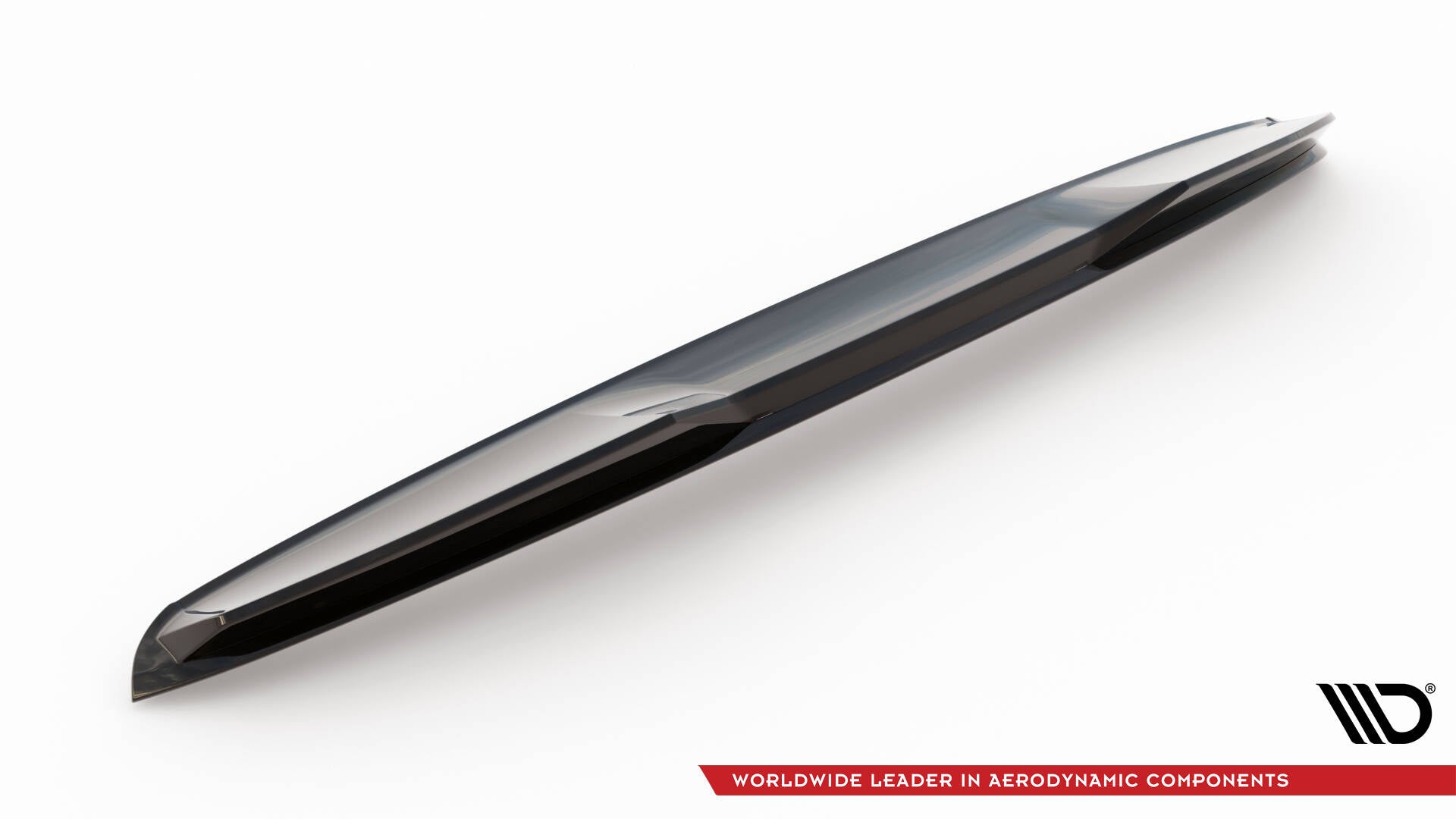 Maxton Design Spoiler CAP 3D passend für Porsche Taycan Cross Turismo 4S schwarz Hochglanz