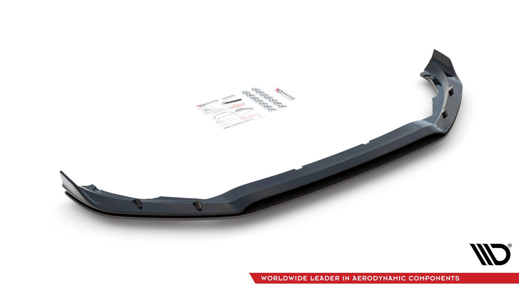 Maxton Design Street+ Spoilerlippe Front Ansatz passend für Set Ford Focus Mk4 St-line