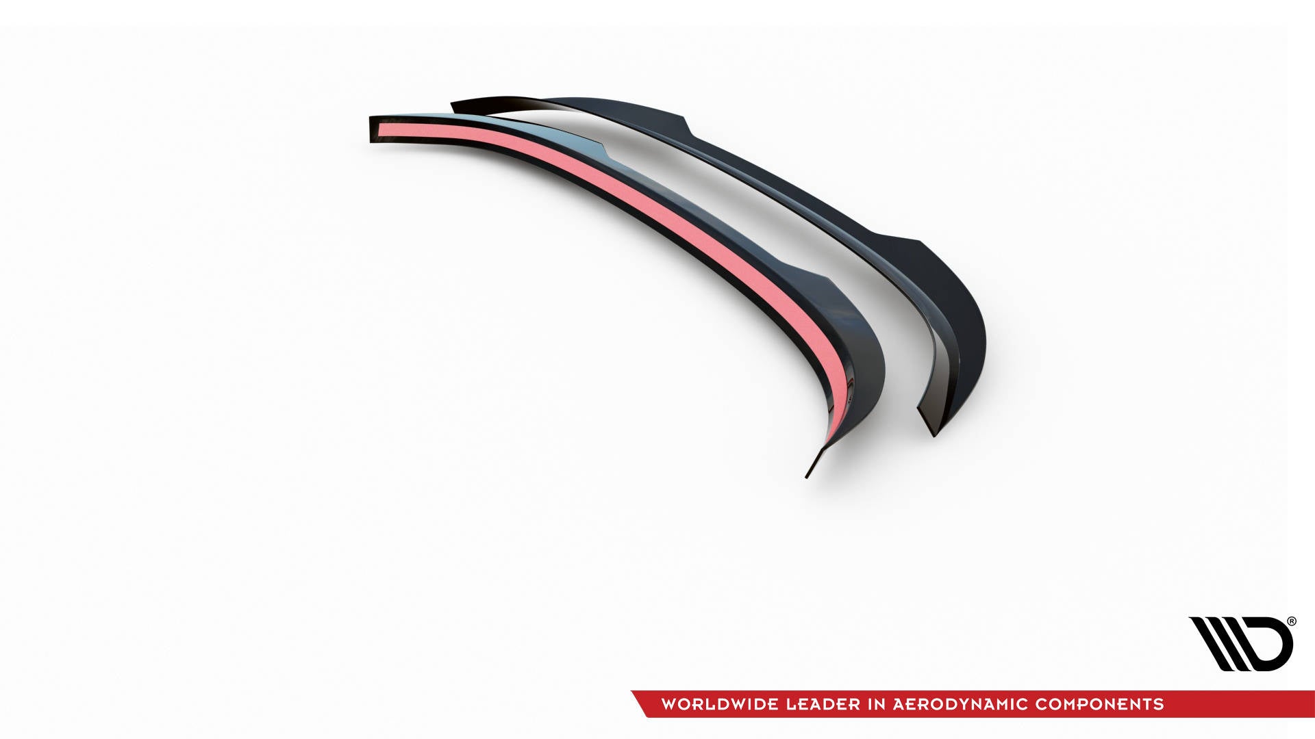 Maxton Design Spoiler CAP V.2 passend für VW Scirocco Mk3 schwarz Hochglanz