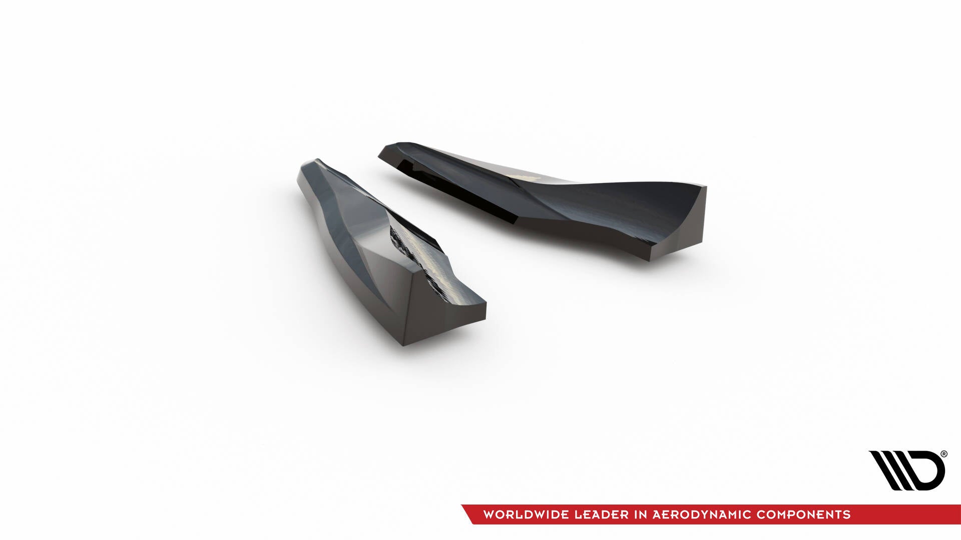Maxton Design Heck Ansatz Flaps Diffusor V.4 passend für Cupra Formentor Mk1 Facelift schwarz Hochglanz