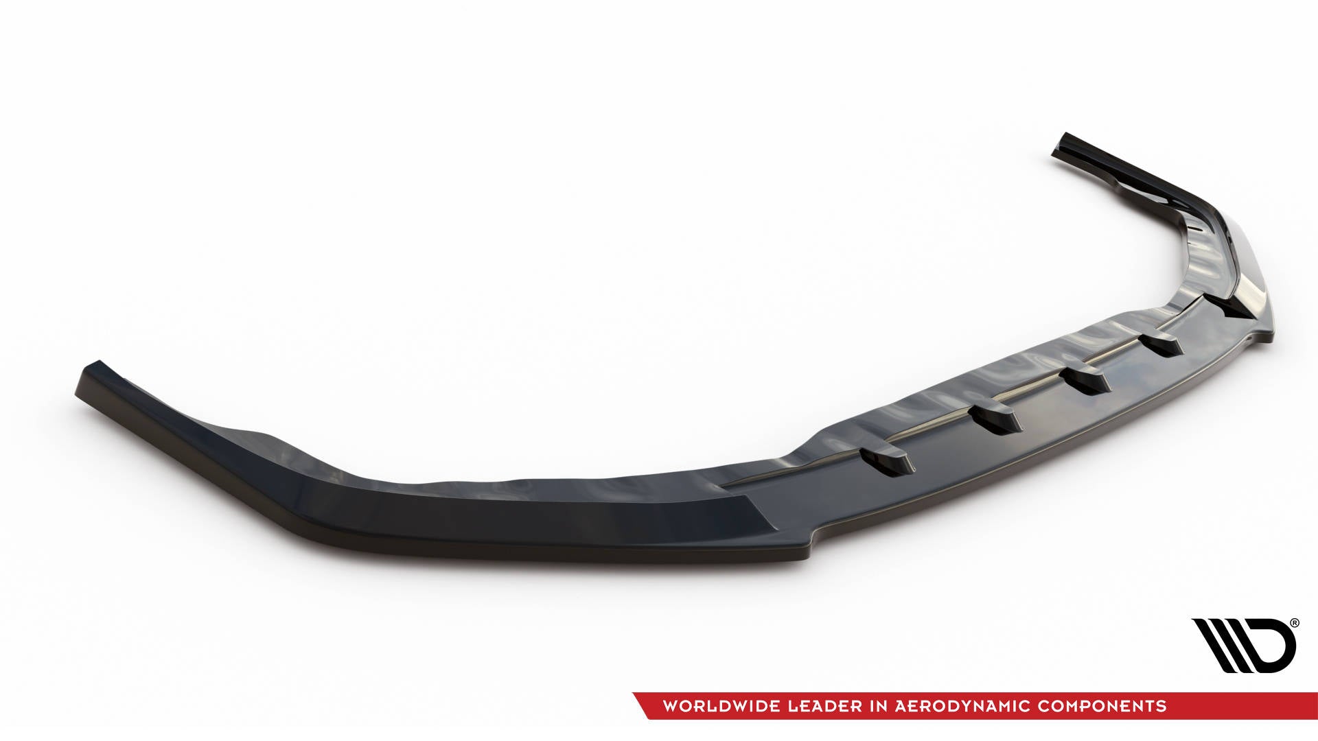 Maxton Design Front Ansatz für Nissan GTR R35 Facelift schwarz matt
