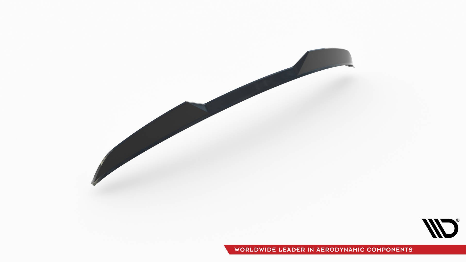 Maxton Design Spoiler CAP 3D passend für Mercedes-Benz A AMG-Line W176 Facelift schwarz Hochglanz