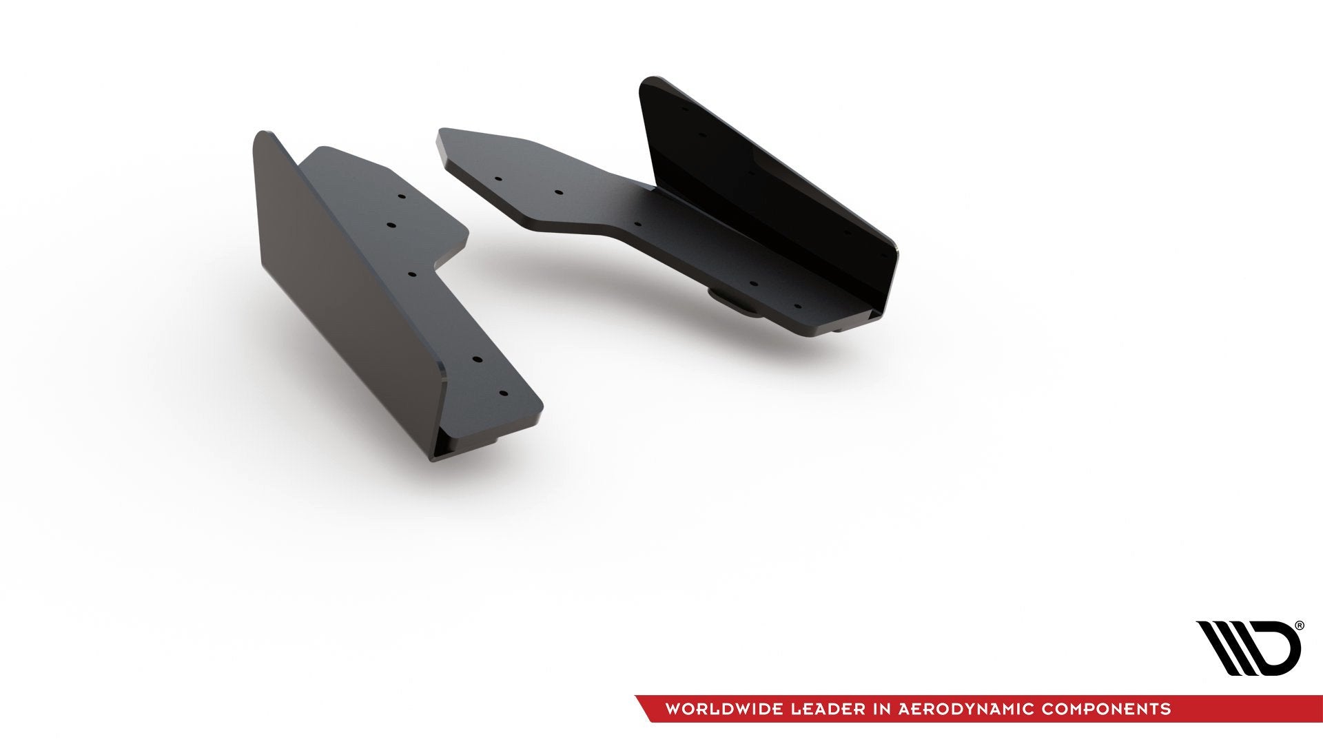Maxton Design Street Pro Heck Ansatz Flaps Diffusor + Flaps passend für Audi RS3 8V Sportback schwarz Hochglanz