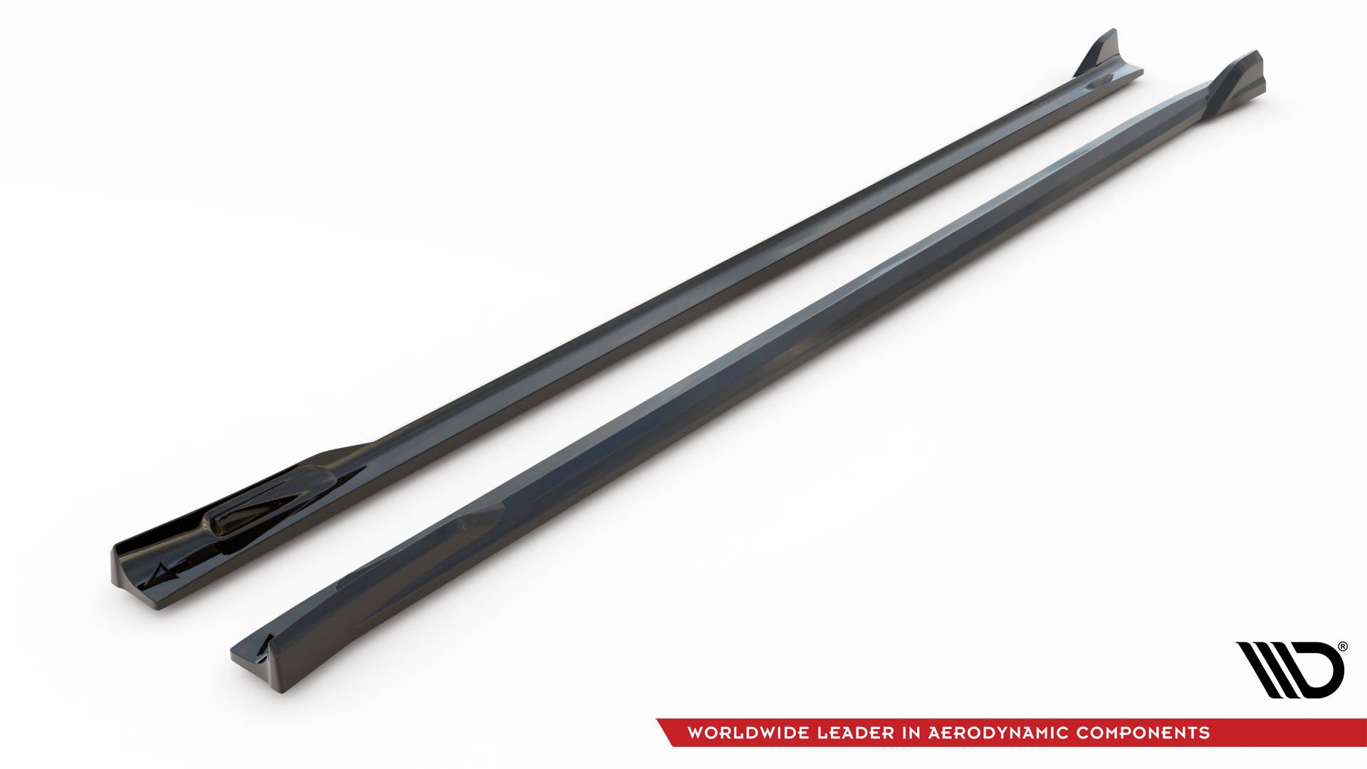 Maxton Design Street+ Seitenschweller Leisten V.2 passend für BMW X4 M-Paket G02 schwarz Hochglanz