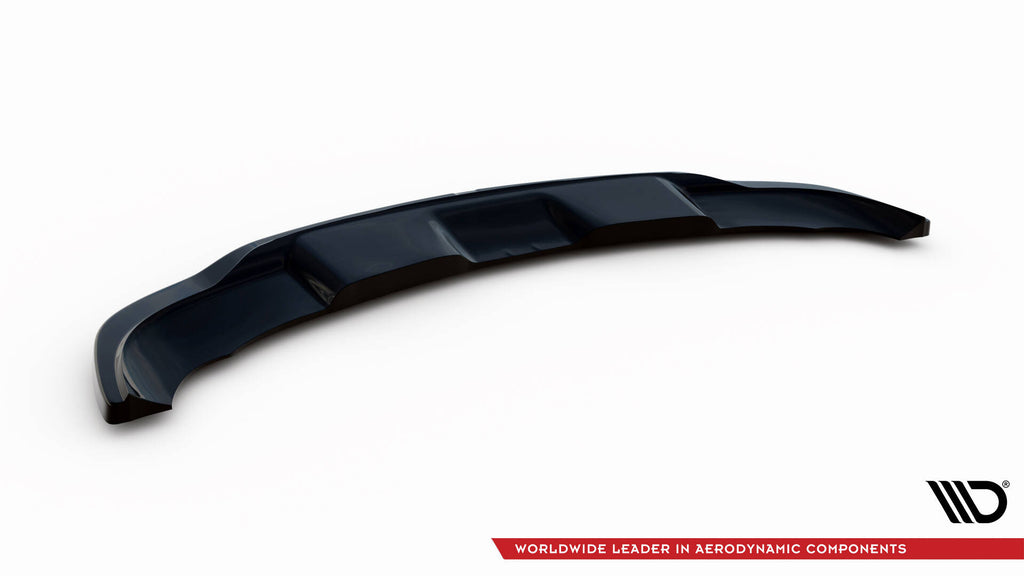 Maxton Design Street+ Spoilerlippe Front Ansatz passend für Jeep Grand Cherokee SRT WK2 Facelift schwarz Hochglanz
