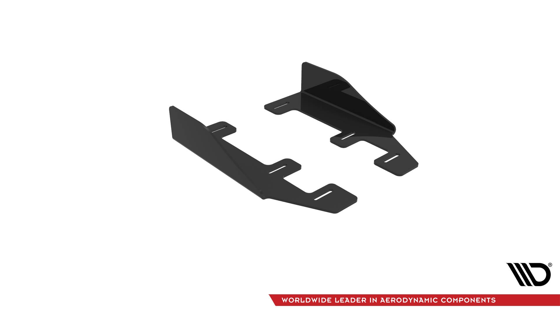 Maxton Design Seitenschweller Flaps passend für BMW 1er M-Paket / M135i / 128ti F40 schwarz Hochglanz