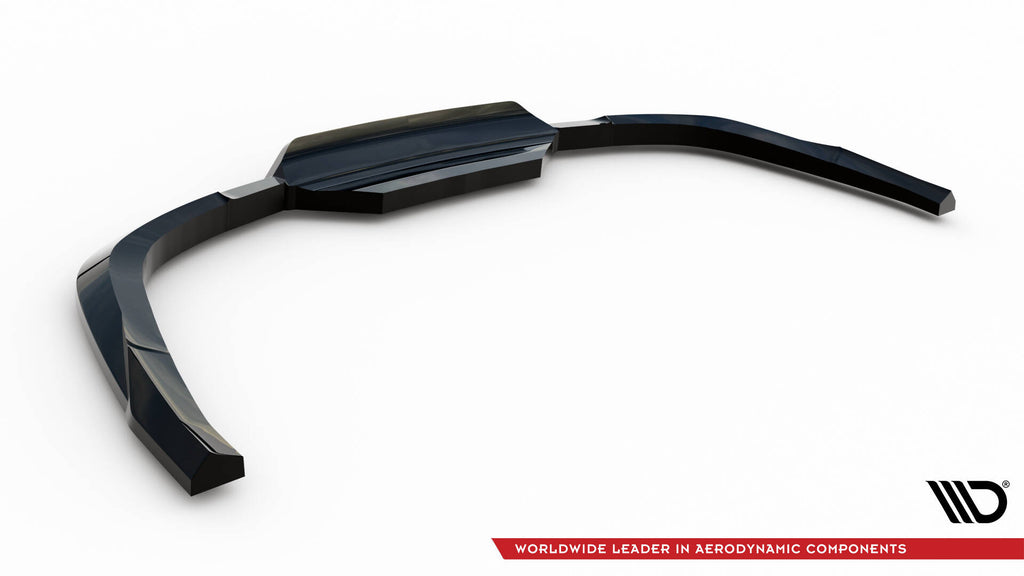 Maxton Design Street+ Mittlerer Diffusor RACE passend für Jaguar F-Pace R-Sport X761 schwarz Hochglanz