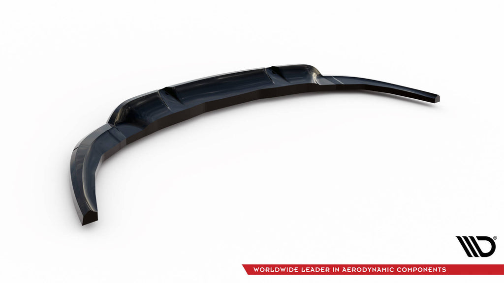 Maxton Design Street+ Mittlerer Diffusor RACE passend für Renault Megane GT MK3 Facelift schwarz Hochglanz