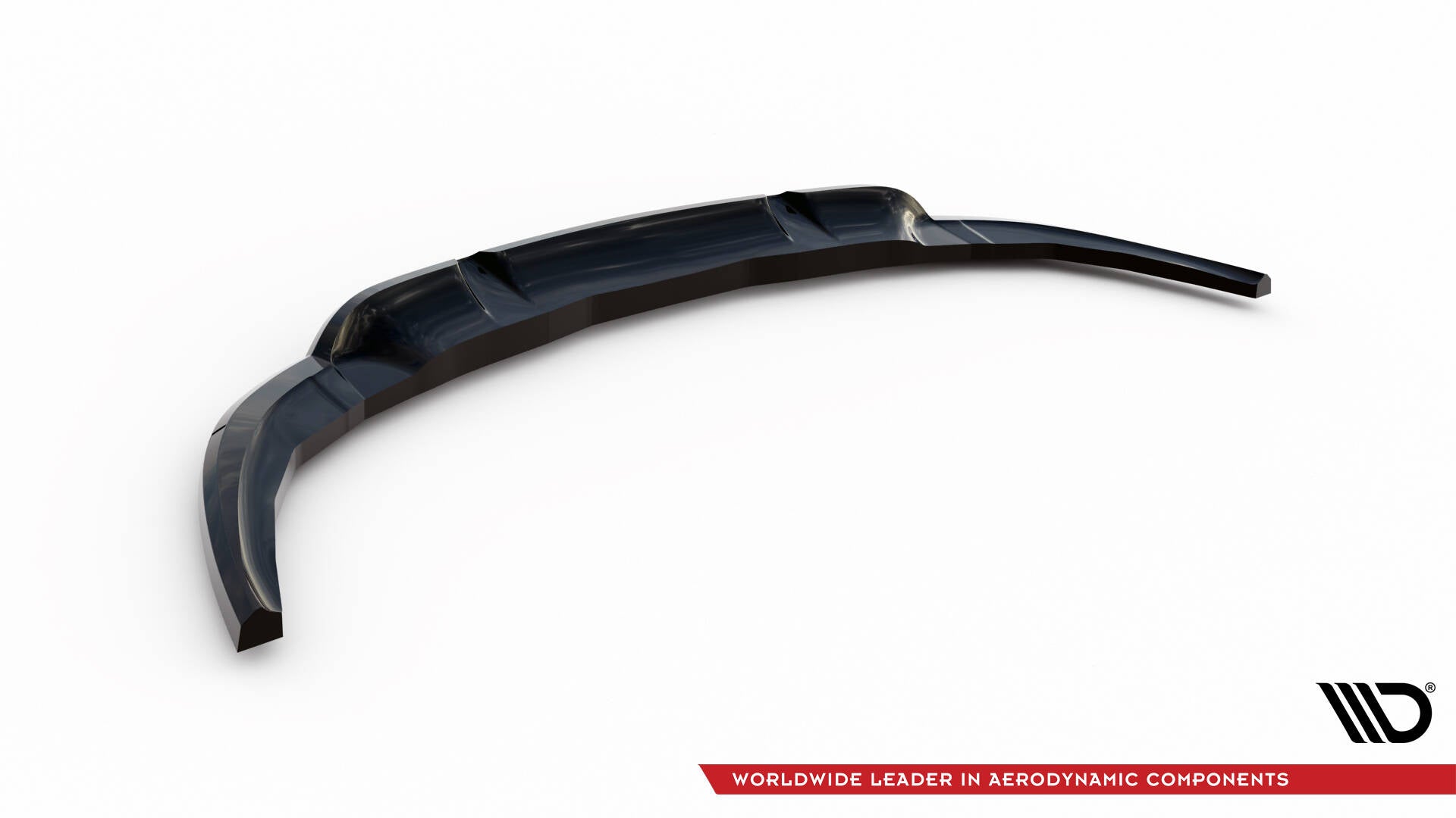 Maxton Design Street+ Mittlerer Diffusor RACE passend für Renault Megane GT MK3 Facelift schwarz Hochglanz