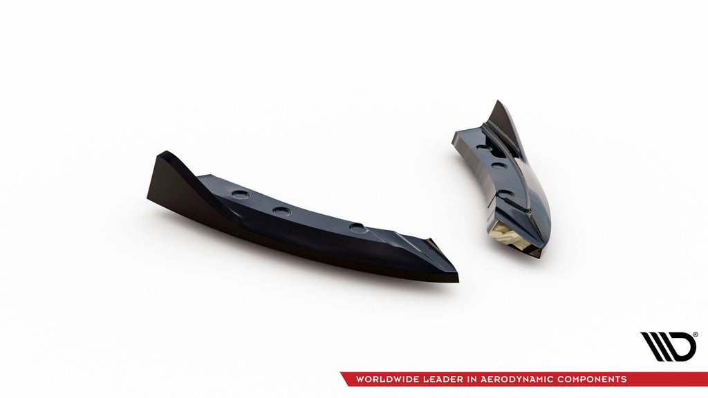 Maxton Design Heck Ansatz Flaps Diffusor passend für BMW Z4 E89 schwarz Hochglanz