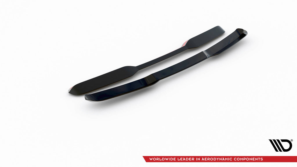 Maxton Design Spoiler CAP passend für Toyota Highlander Mk4 schwarz Hochglanz