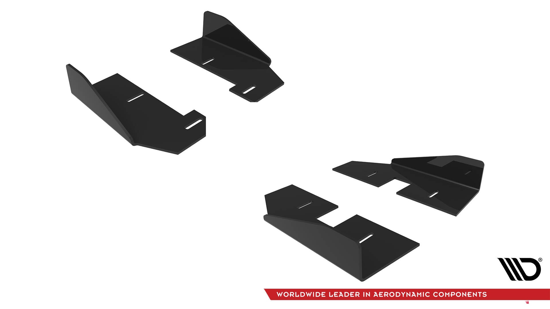 Maxton Design Seitenschweller Flaps passend für Audi A5 Sportback F5 Facelift schwarz Hochglanz