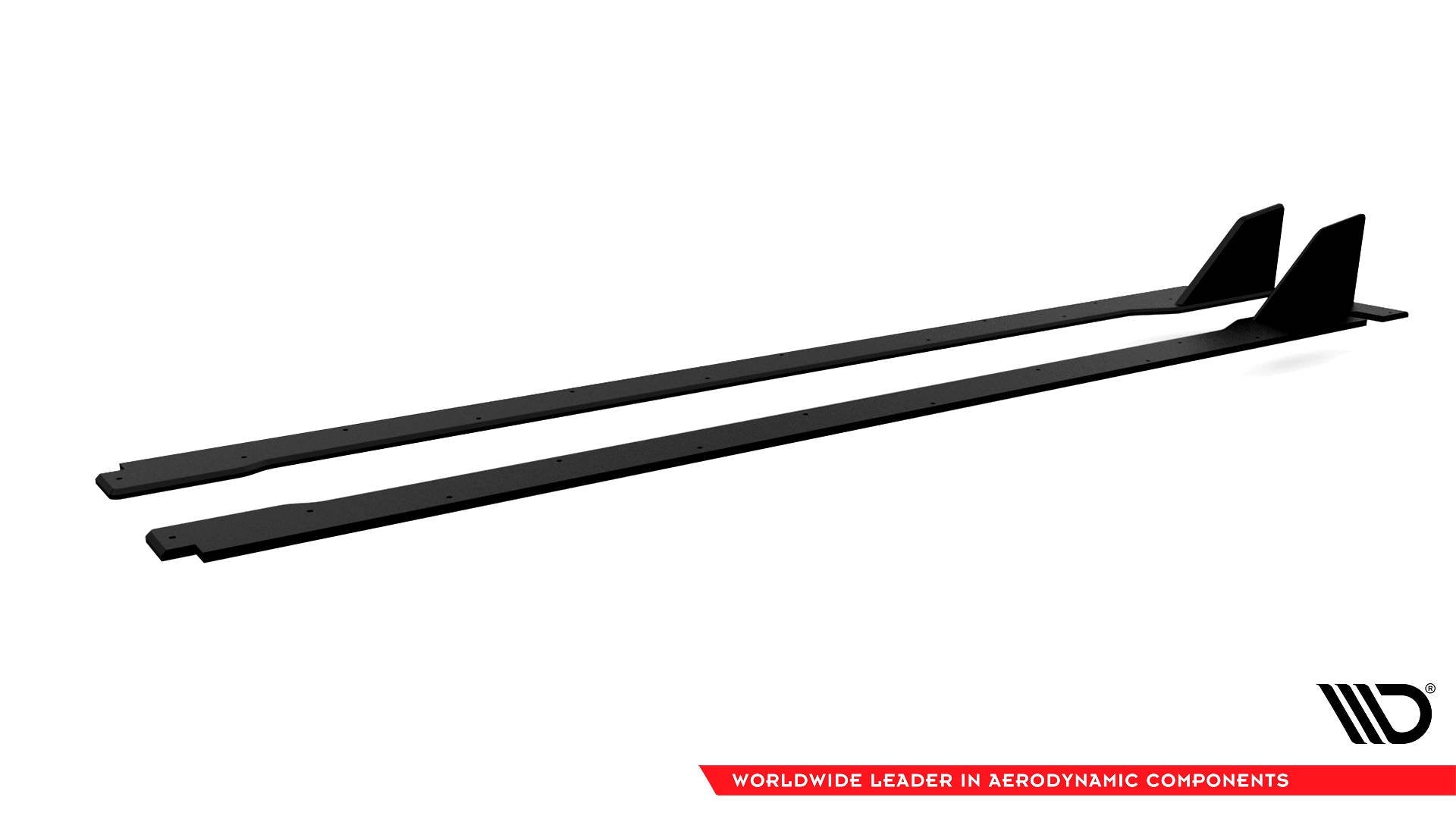 Maxton Design Street Pro Street+ Seitenschweller Leisten passend für Honda Civic Type-R Mk10 / Mk10 Facelift