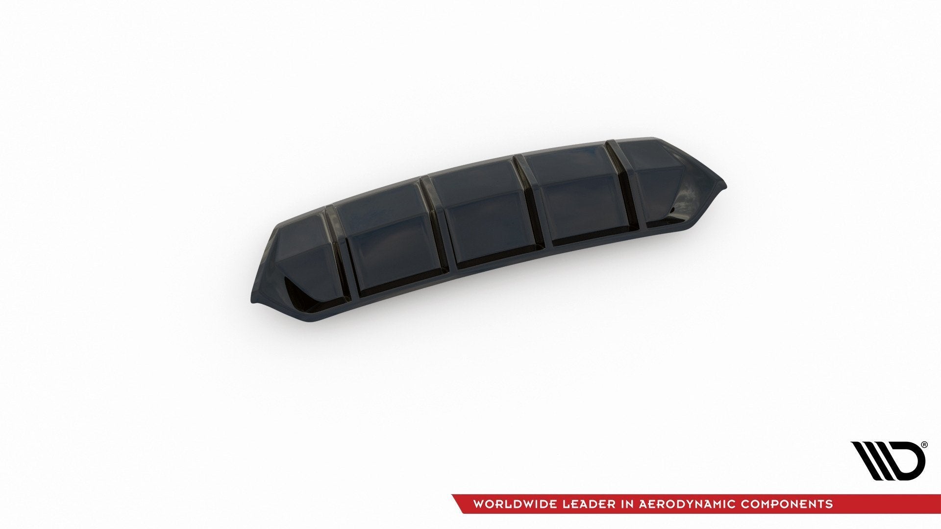 Maxton Design Diffusor Heck Ansatz V.1 passend für Skoda Octavia RS Mk3 / Mk3 FL Hatchback / Kombi schwarz Hochglanz