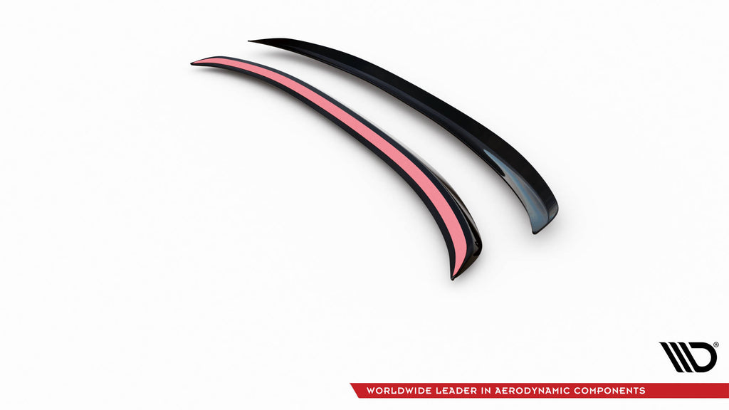 Maxton Design Spoiler CAP passend für Porsche 911 Carrera / Carrera GTS 997 Facelift schwarz Hochglanz