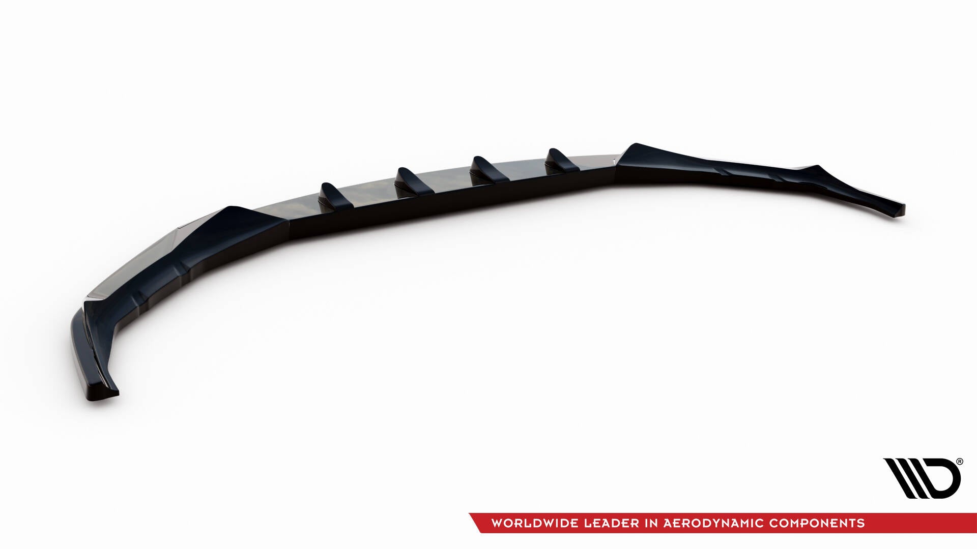 Maxton Design Street+ Spoilerlippe Front Ansatz V.4 passend für BMW 5er M-Paket / M550d / M550i G30/ G31 M-Paket schwarz Hochglanz