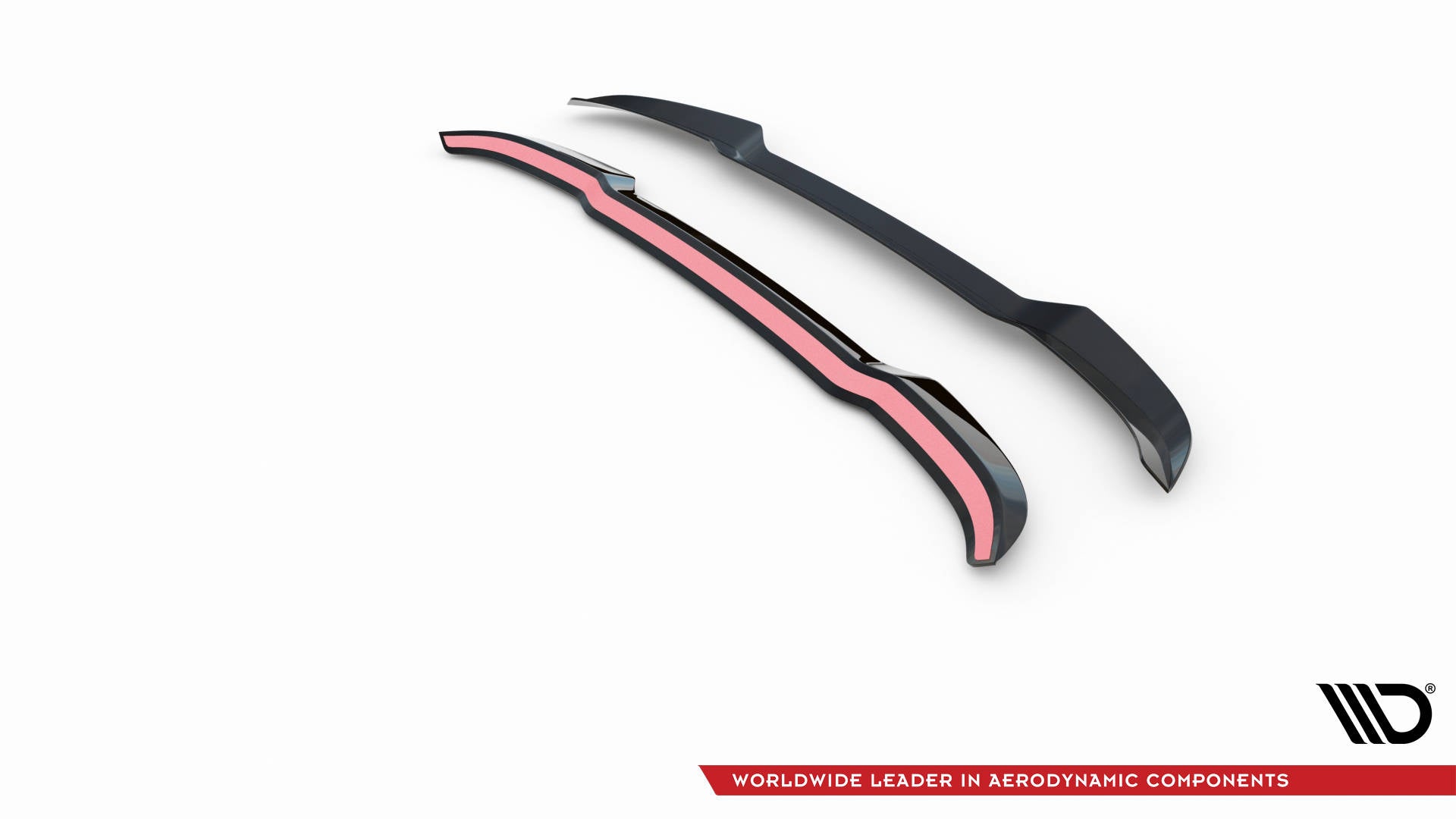 Maxton Design Höher Spoiler CAP passend für Audi SQ5 / Q5 S-Line Sportback Mk2 Facelift schwarz Hochglanz