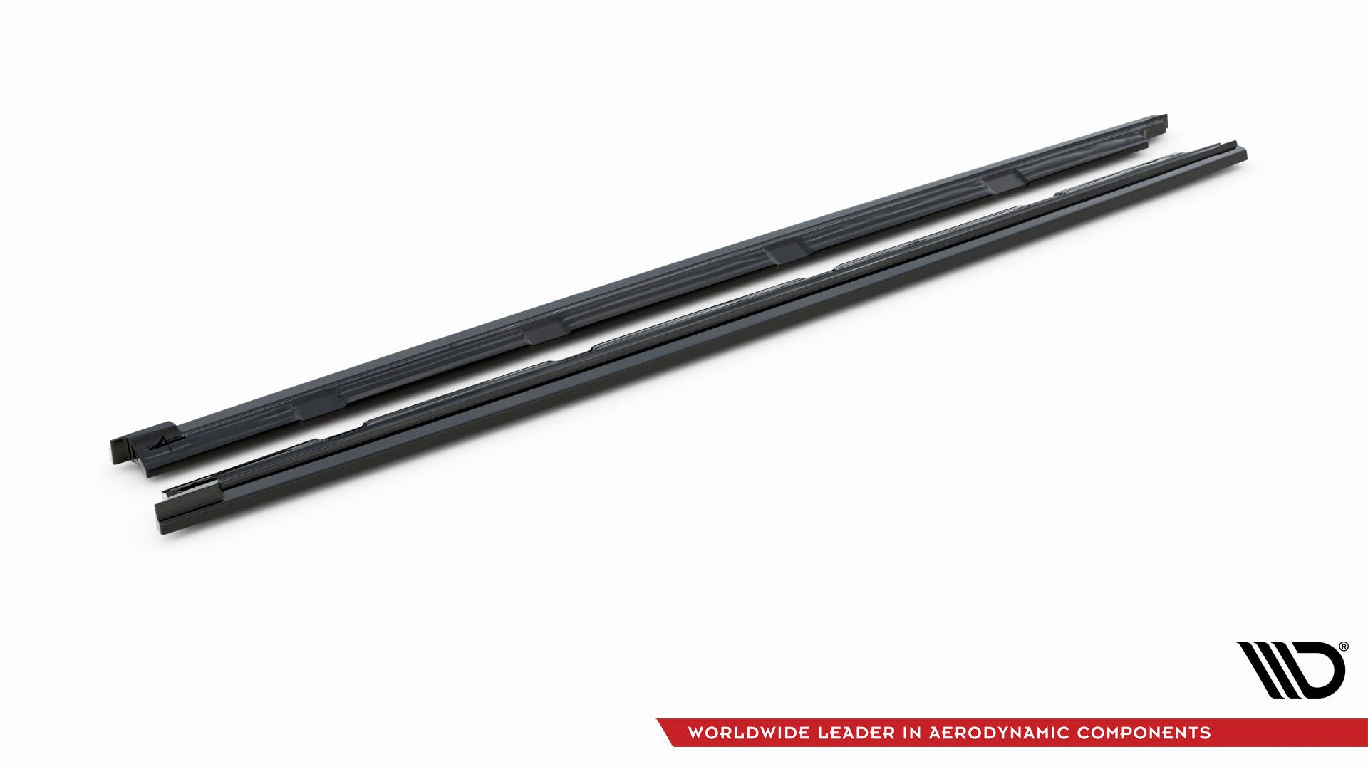 Maxton Design Street+ Seitenschweller Leisten passend für Seat Ateca Mk1 schwarz Hochglanz