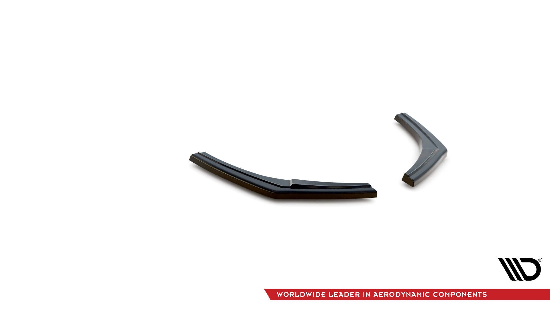 Maxton Design Heck Ansatz Flaps Diffusor passend für BMW 1er F20/F21 M-Power Facelift schwarz Hochglanz