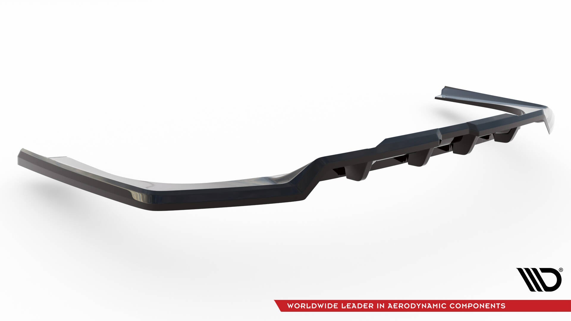 Maxton Design Street+ Mittlerer Diffusor RACE passend für V.1 BMW 7 M-Paket G70 schwarz Hochglanz