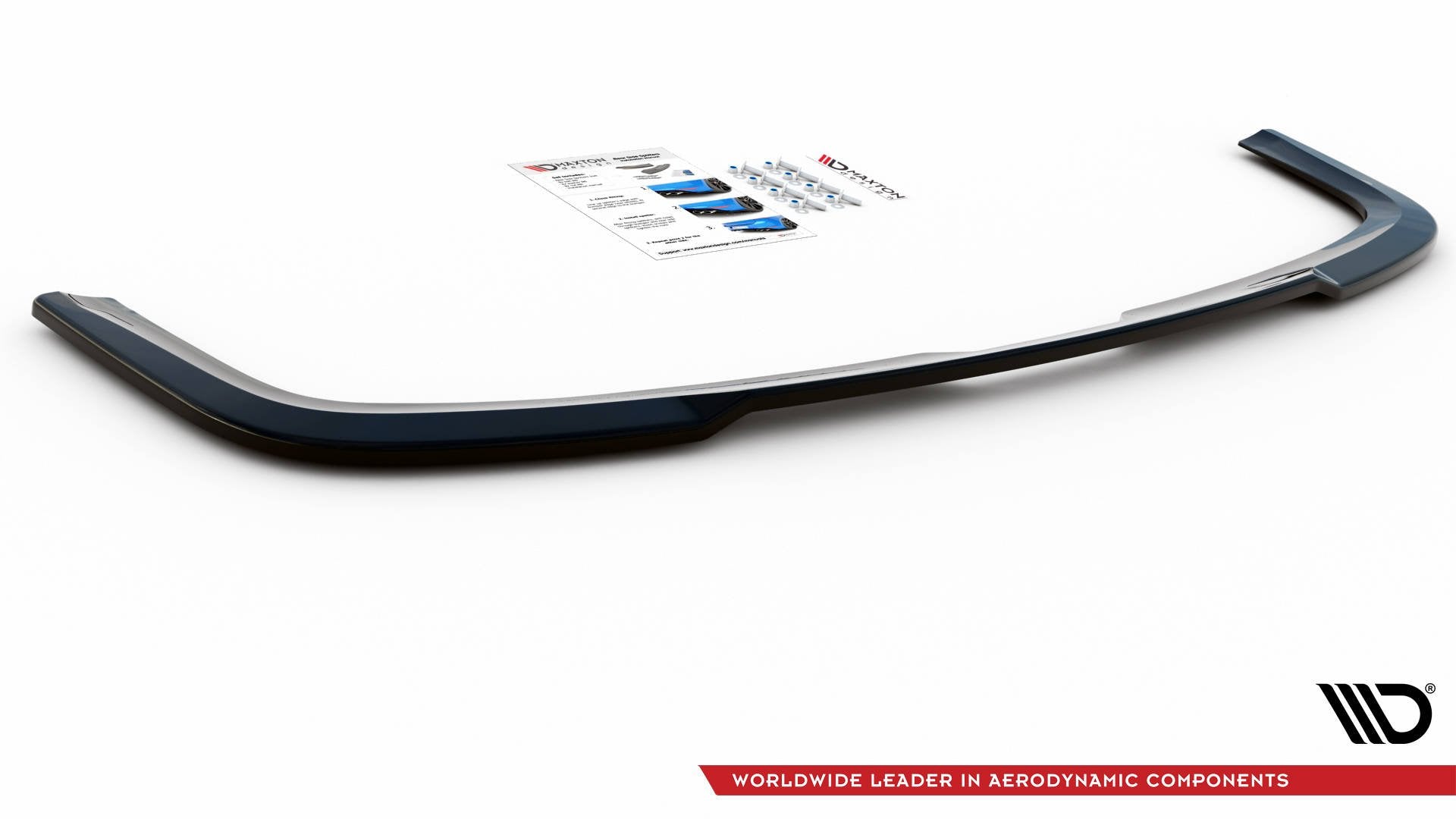 Maxton Design Heckansatz VW Caddy Mk. 4 schwarz Hochglanz für Volkswagen Caddy Mk 4