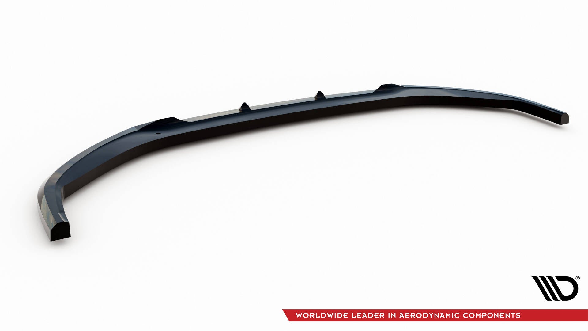 Maxton Design Street+ Spoilerlippe Front Ansatz V.1 passend für Mazda CX-60 Mk1 schwarz Hochglanz