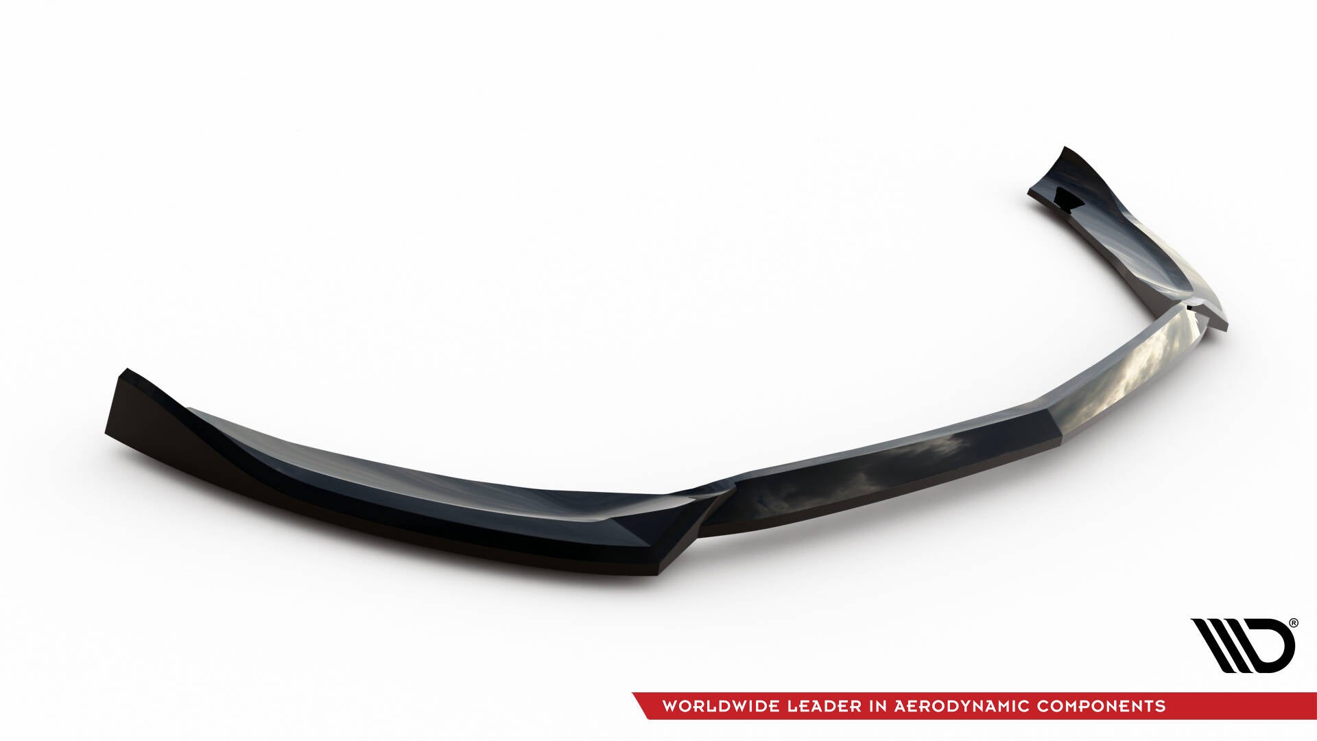 Maxton Design Street+ Spoilerlippe Front Ansatz V.1 passend für Mercedes-Benz S Coupe AMG-Line C217 Facelift schwarz Hochglanz