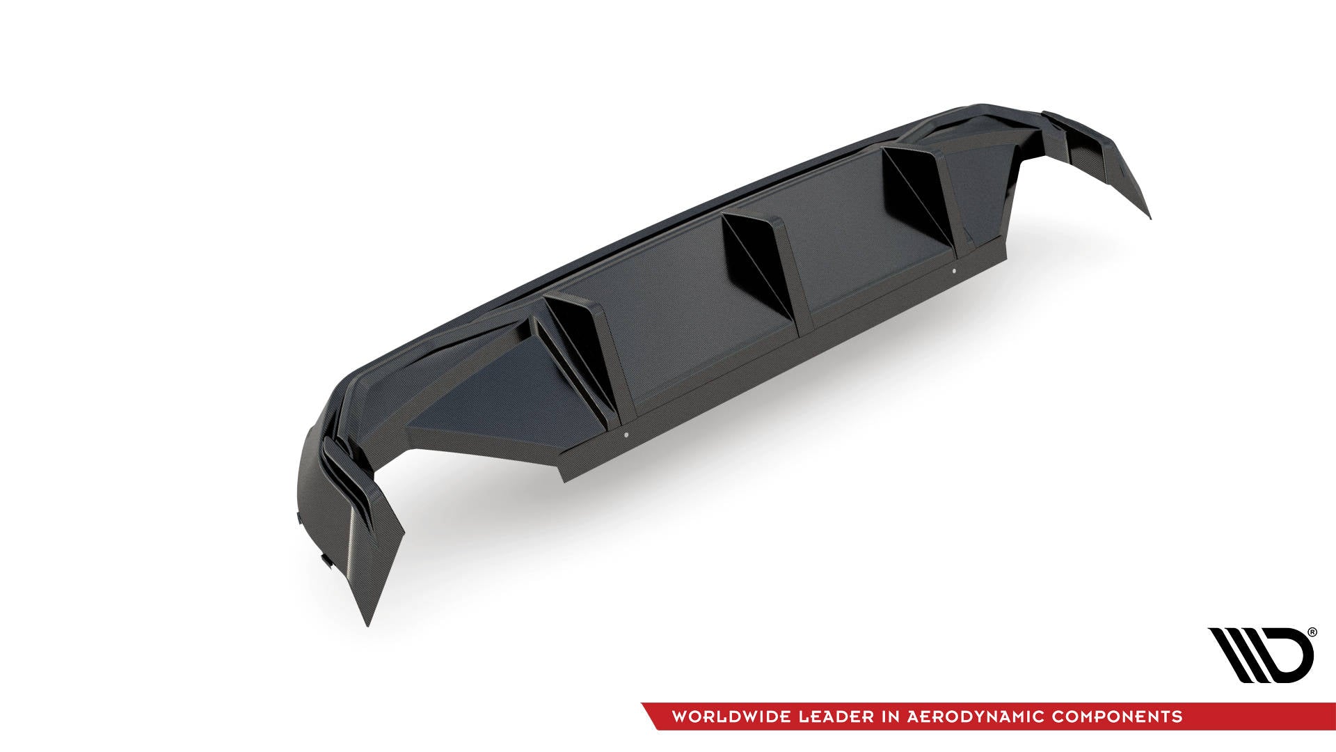 Maxton Design Carbon Fiber Diffusor Heck Ansatz passend für Prepreg V.2 BMW 1er M-Paket/ M135i / 128ti F40