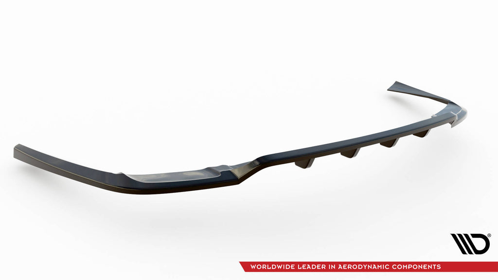 Maxton Design Street+ Mittlerer Diffusor RACE passend für Volvo XC90 R-Design Mk2 / Mk2 Facelift schwarz Hochglanz