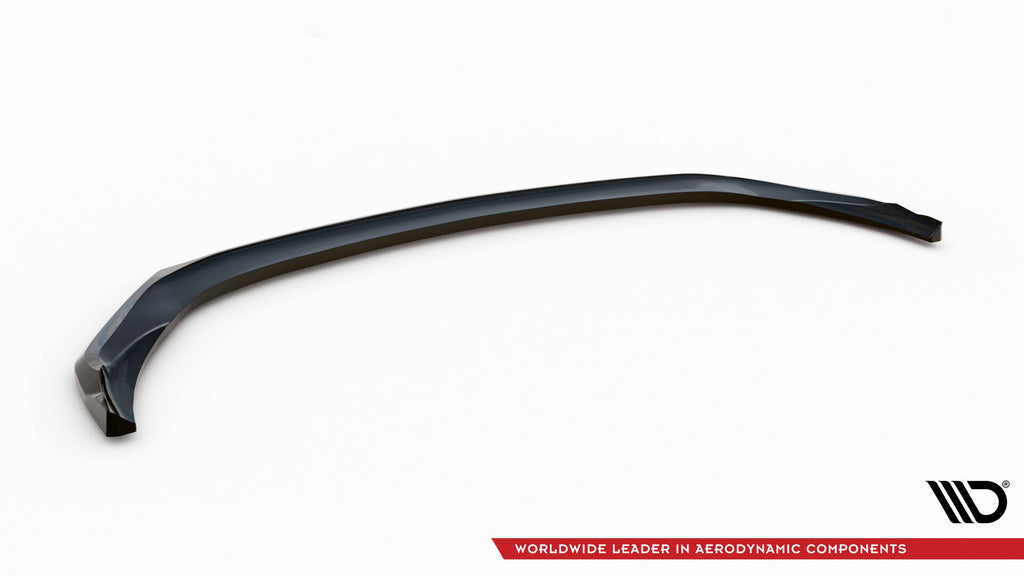 Maxton Design Street+ Spoilerlippe Front Ansatz V.1 passend für Mercedes-AMG C43 Coupe / Cabrio / Limousine / Kombi C205 / A205 / W205 / S205 Facelift schwarz Hochglanz