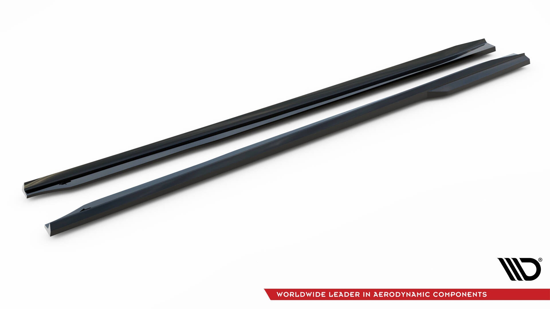 Maxton Design Street+ Seitenschweller Leisten passend für V.1 passend für BMW M2 G87 schwarz Hochglanz