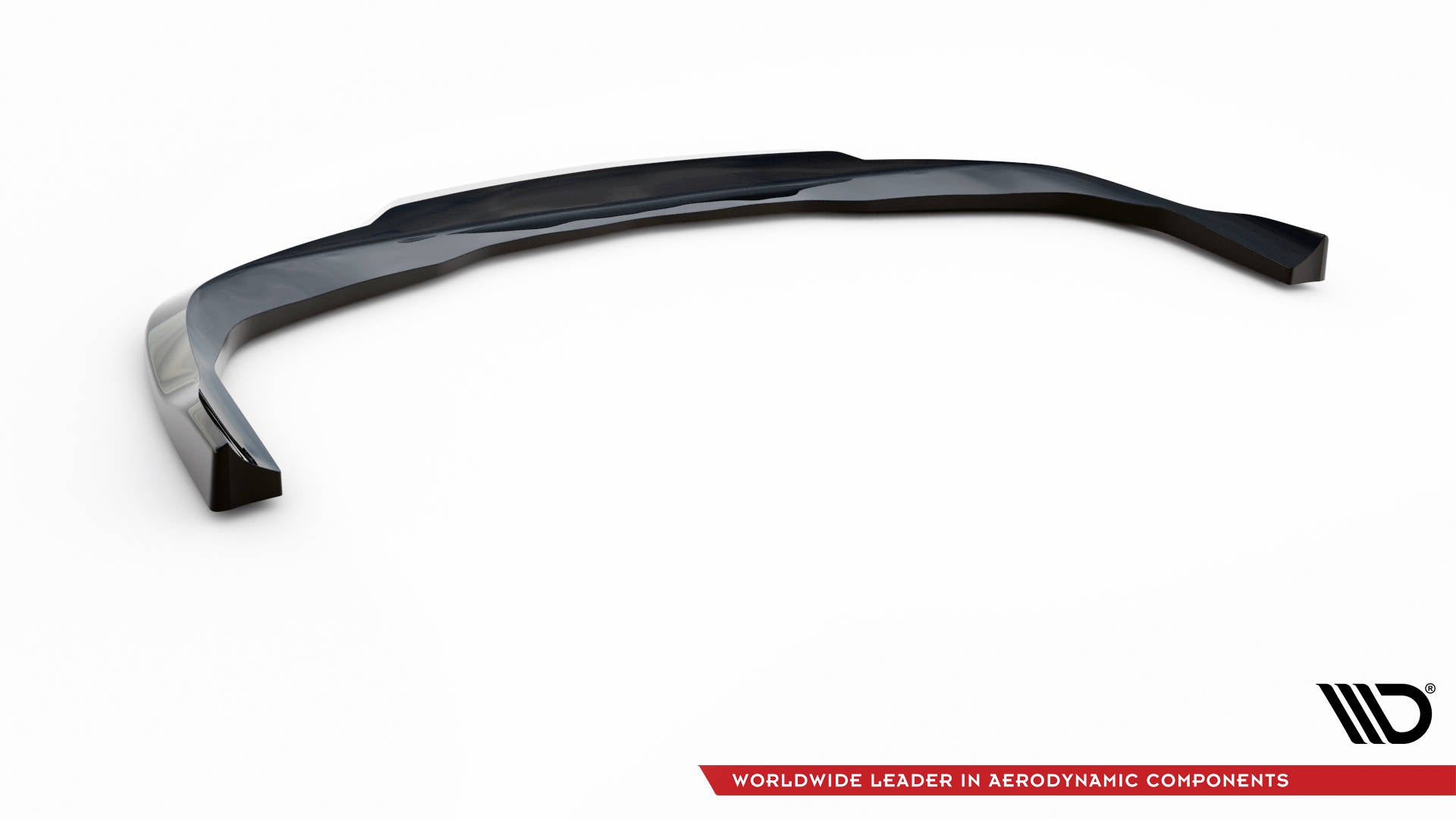 Maxton Design Street+ Spoilerlippe Front Ansatz V.2 passend für Volvo C70 Mk1 schwarz Hochglanz