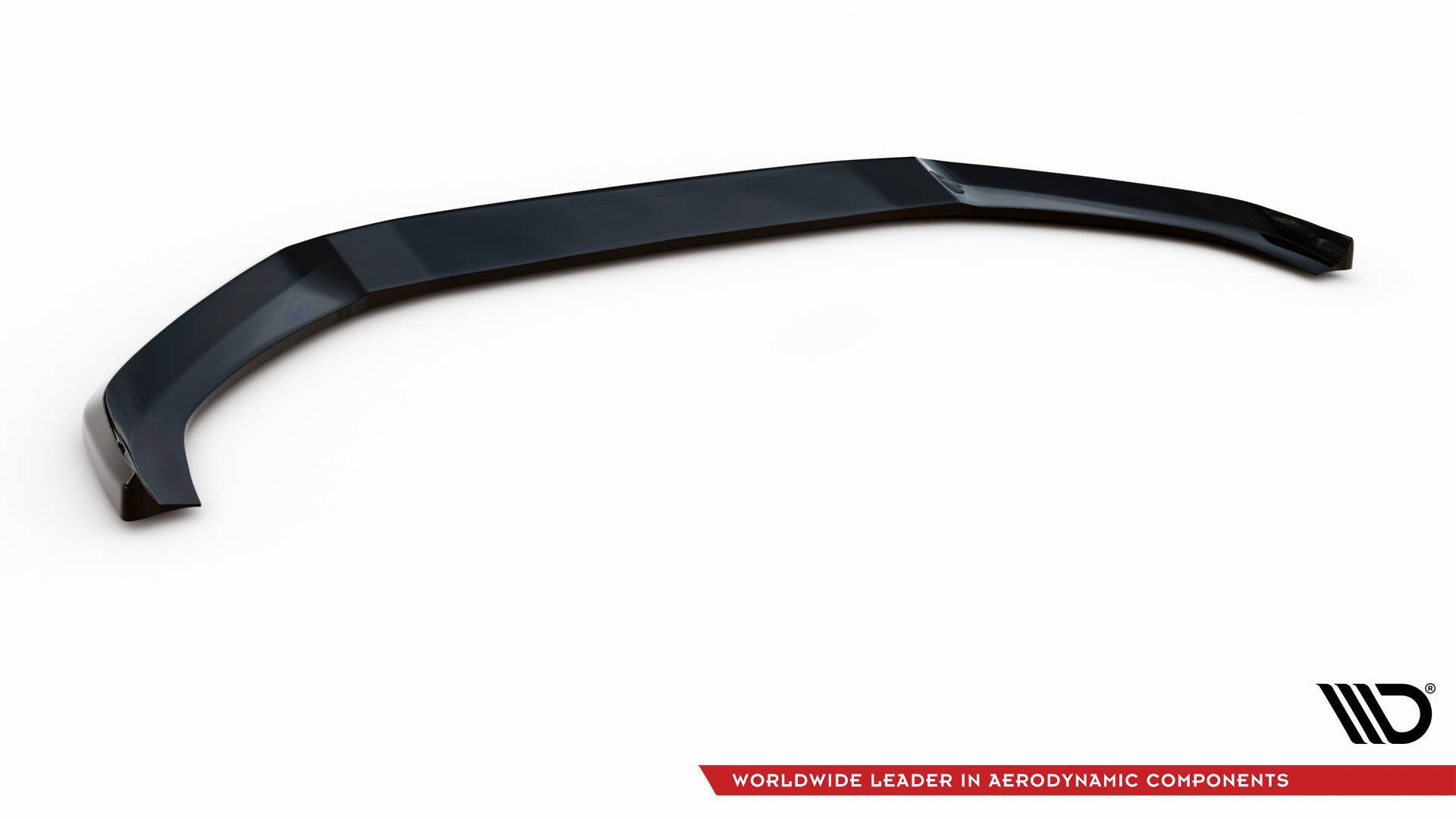 Maxton Design Street+ Spoilerlippe Front Ansatz V.4 passend für Audi S4 / A4 S-Line B9 schwarz Hochglanz