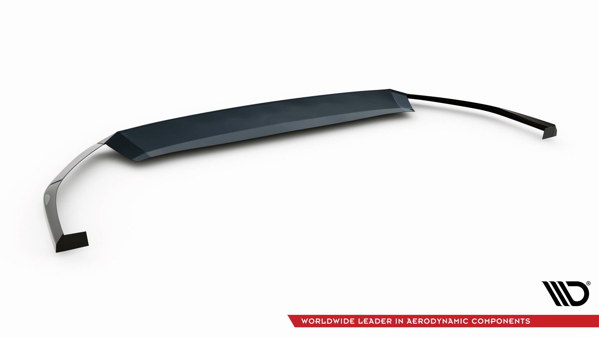 Maxton Design Street+ Spoilerlippe Front Ansatz V.7 passend für VW Golf GTI / GTE / GTD / R-Line Mk8 schwarz Hochglanz