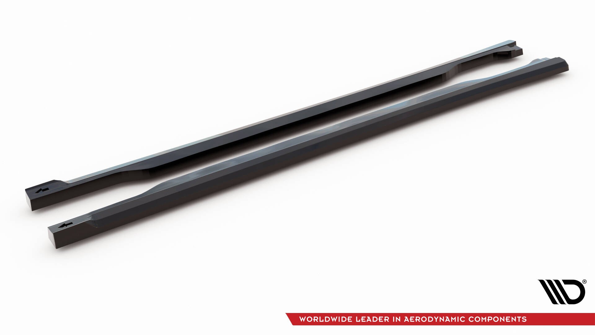 Maxton Design Street+ Seitenschweller Leisten passend für Kia Sorento Mk4 schwarz Hochglanz