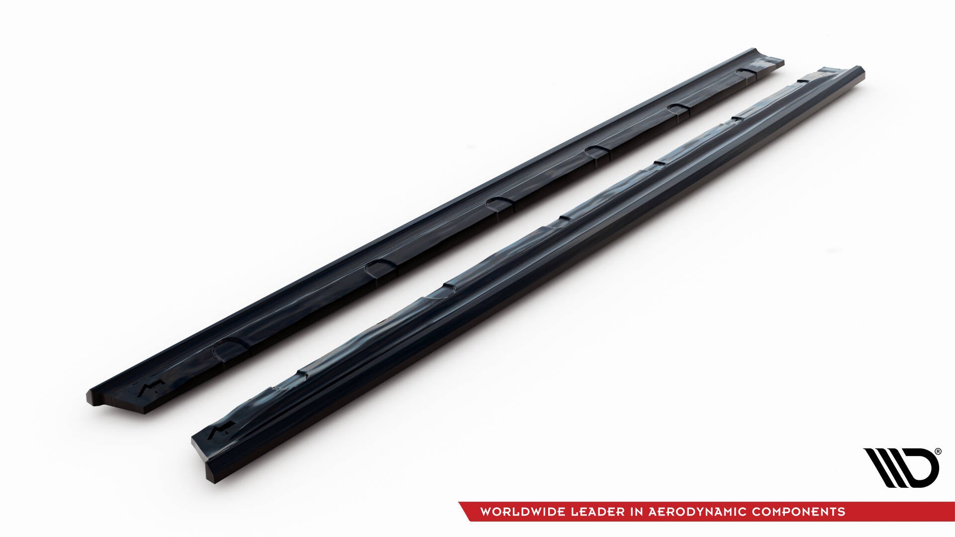 Maxton Design Street+ Seitenschweller Leisten passend für Hyundai I30 N-Line / Standard Hatchback / Fastback Mk3 Facelift schwarz Hochglanz
