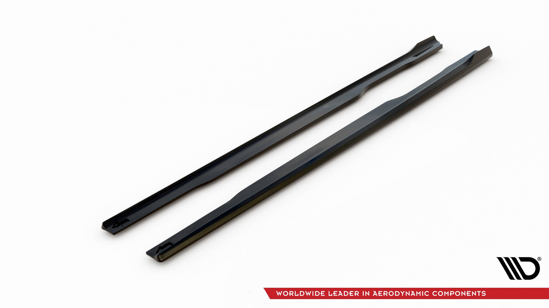 Maxton Design Street+ Seitenschweller Leisten passend für Mini Cooper S F56 Facelift schwarz Hochglanz