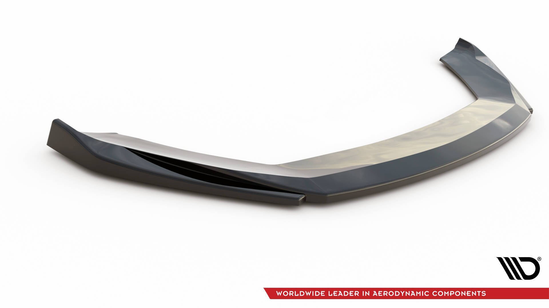 Maxton Design Street+ Spoilerlippe Front Ansatz V.5 passend für Seat Leon Cupra / FR Mk3 FL schwarz Hochglanz