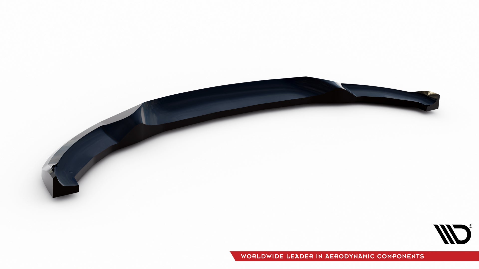Maxton Design Street+ Spoilerlippe Front Ansatz V.2 passend für BMW 3er GT M-Paket F34 schwarz Hochglanz