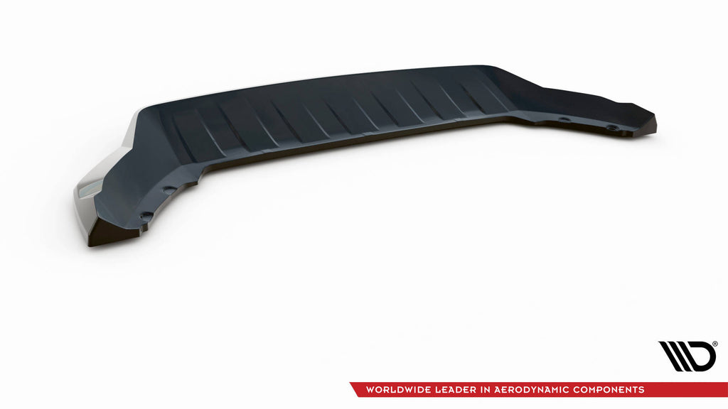 Maxton Design Street+ Spoilerlippe Front Ansatz passend für Skoda Karoq Sportline Mk1 Facelift schwarz Hochglanz