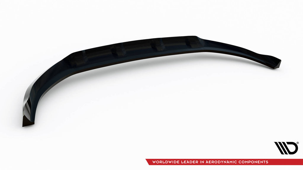 Maxton Design Street+ Spoilerlippe Front Ansatz V.2 passend für Kia Sportage GT-Line Mk5 schwarz Hochglanz