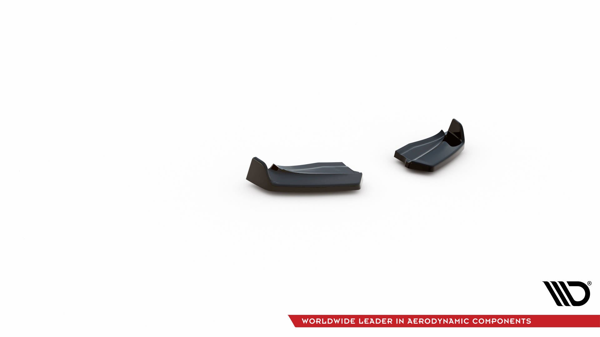 Maxton Design Heck Ansatz Flaps Diffusor V.2 passend für Mini Cooper John Cooper Works R56 schwarz Hochglanz