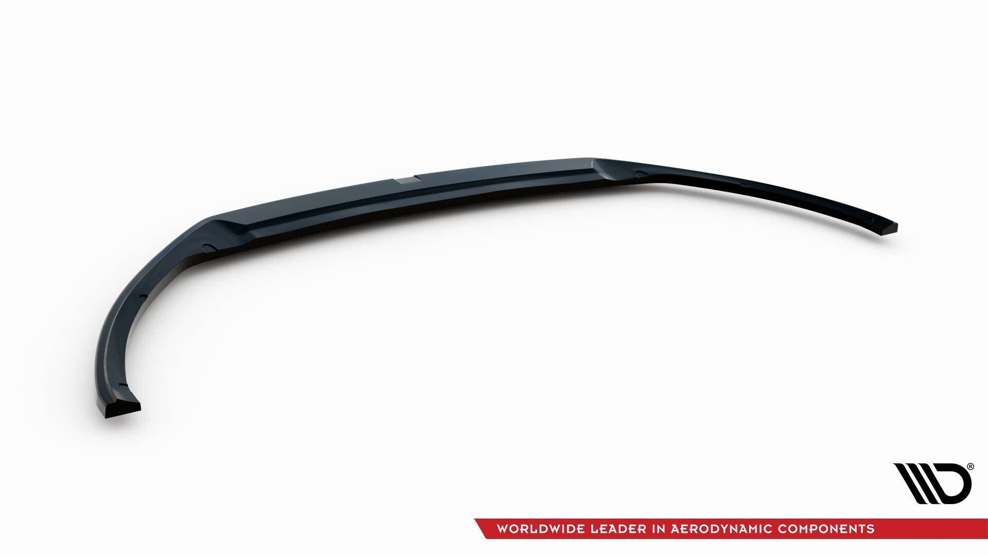 Maxton Design Street+ Spoilerlippe Front Ansatz V.2 passend für Ford Focus ST Mk3 Facelift schwarz Hochglanz